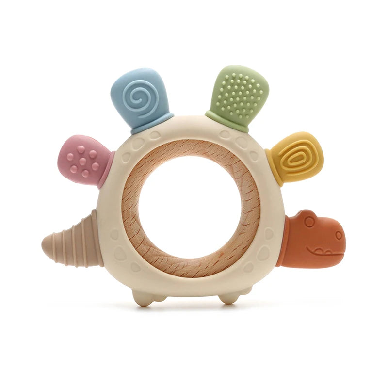 Silicone Teething Ring (0-12mo)