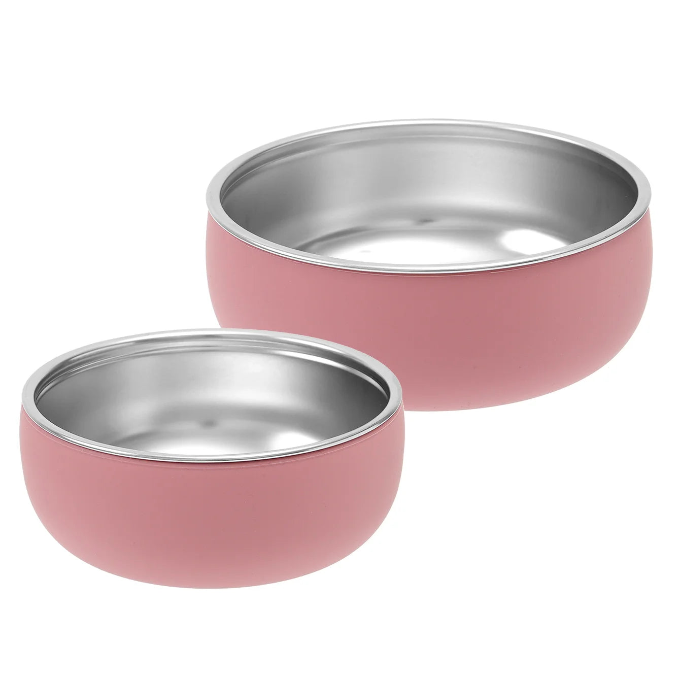 Stainless Steel Bowls - 2 Pack