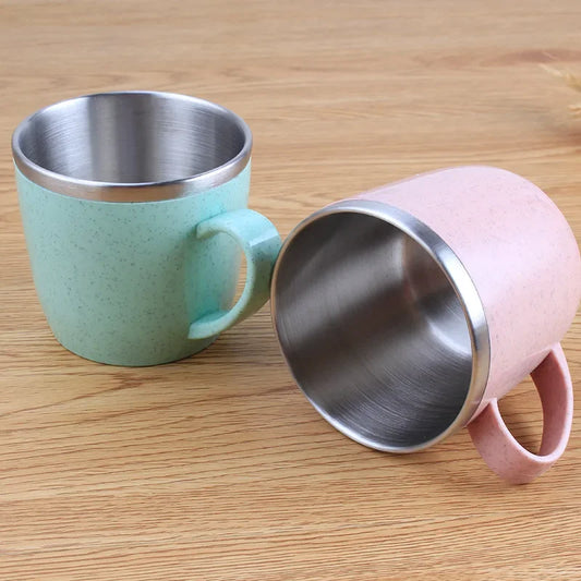 Stainless Steel Cup with Handle