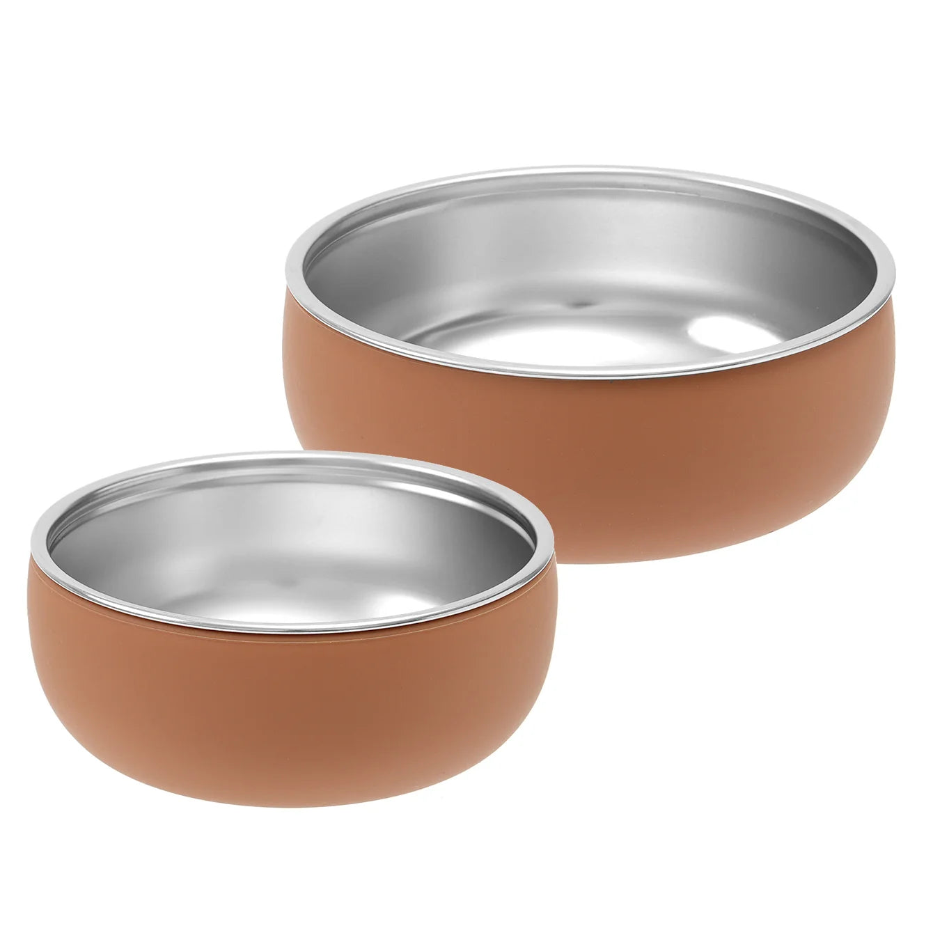 Stainless Steel Bowls - 2 Pack