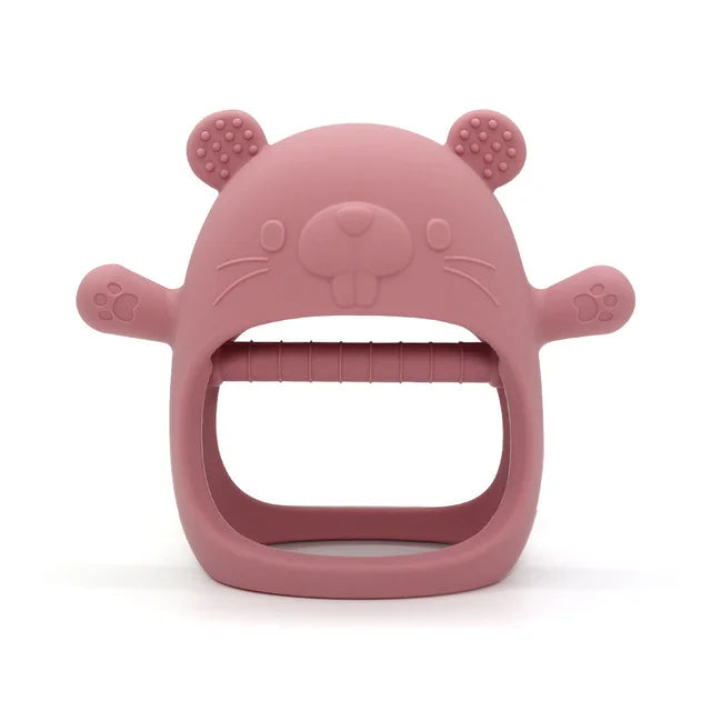 Silicone Teether Glove (3-12mo)