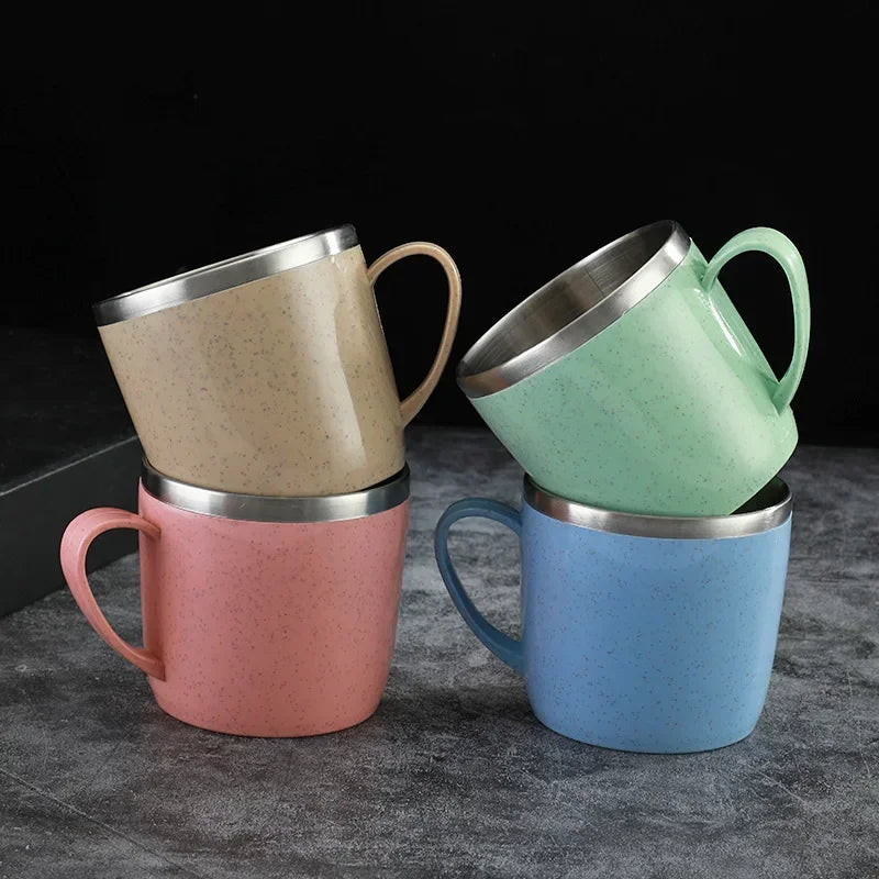 Stainless Steel Cup with Handle