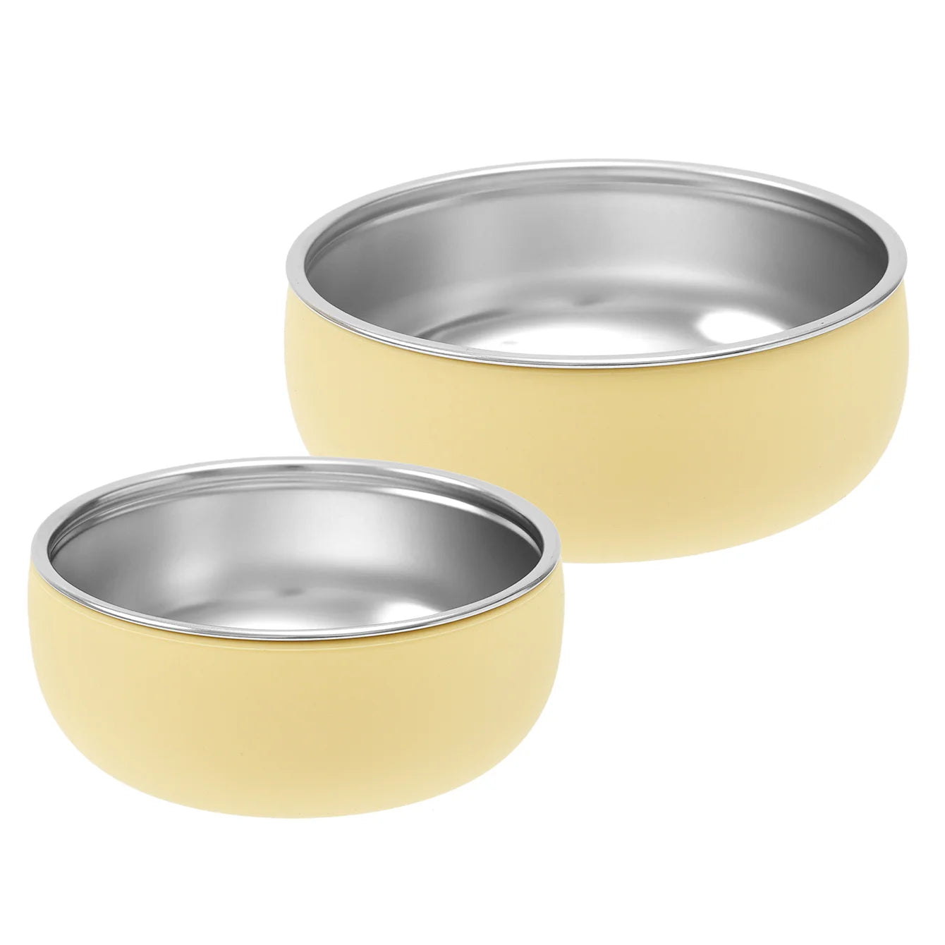 Stainless Steel Bowls - 2 Pack