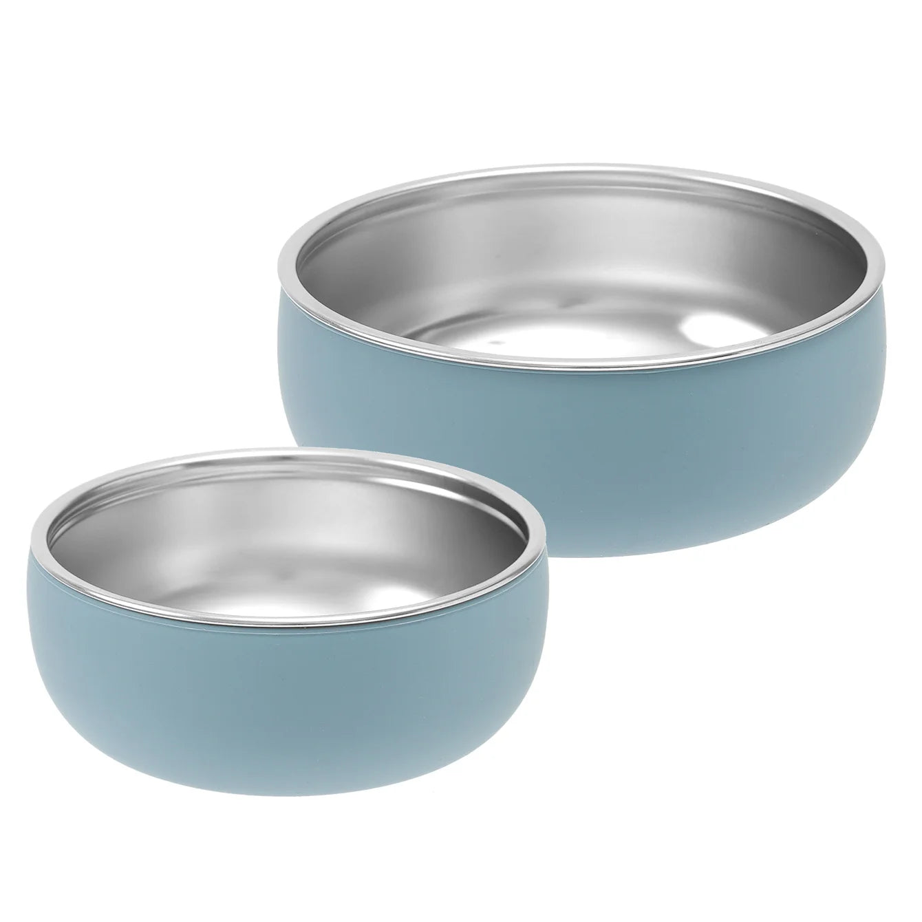 Stainless Steel Bowls - 2 Pack