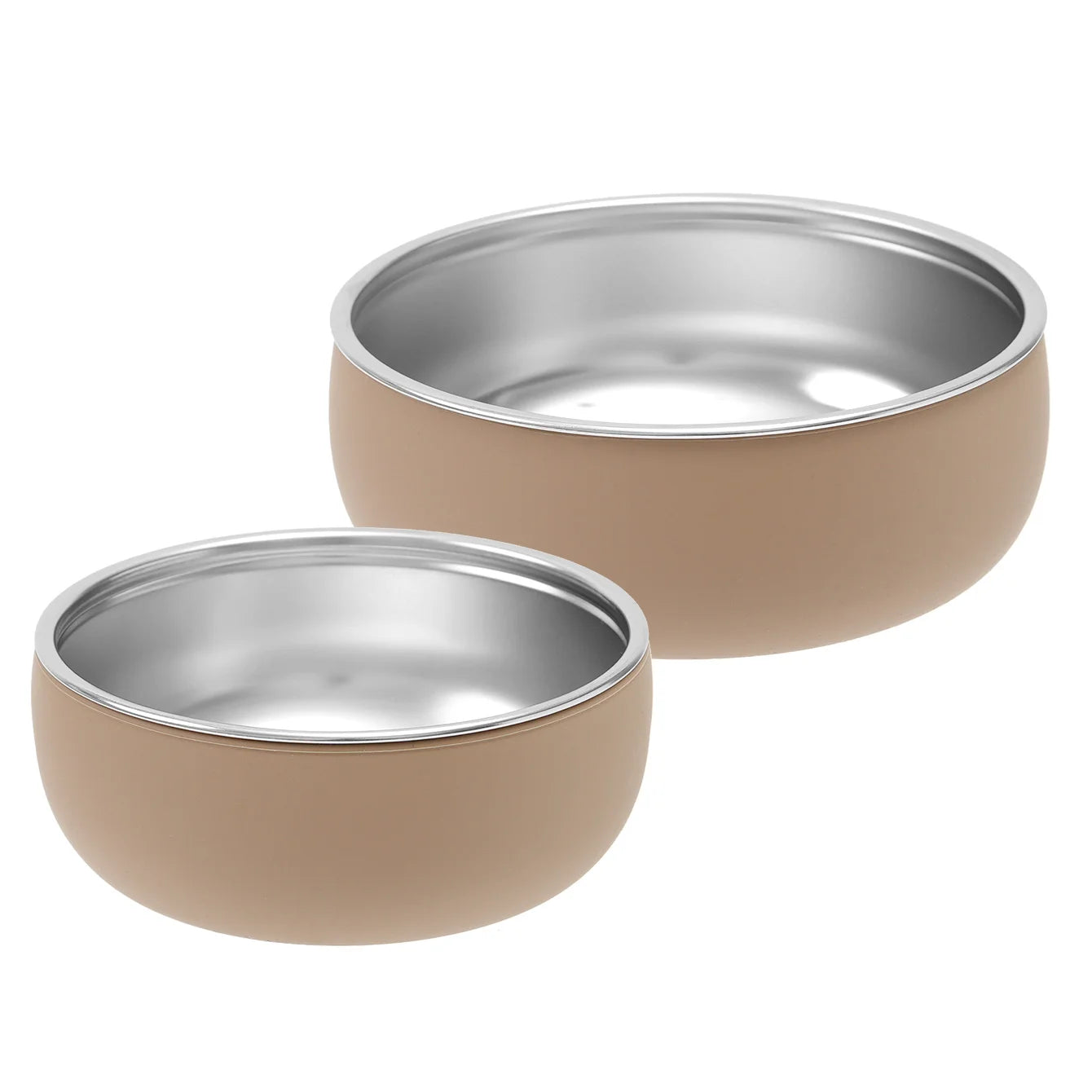 Stainless Steel Bowls - 2 Pack
