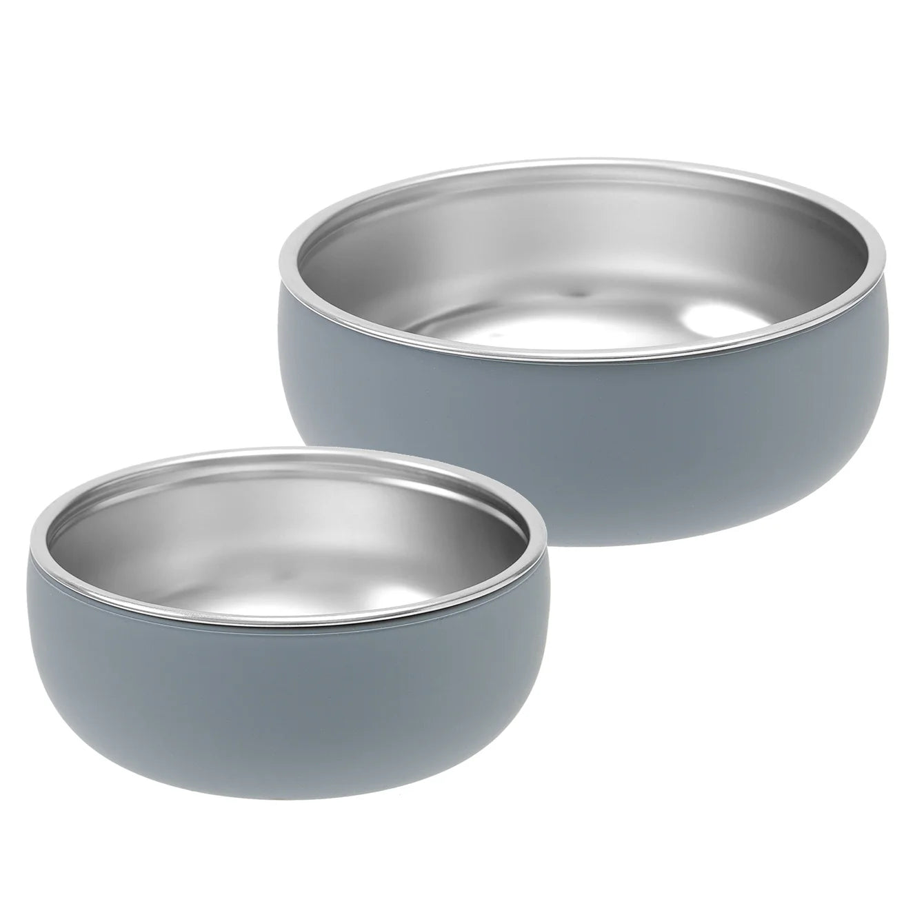 Stainless Steel Bowls - 2 Pack